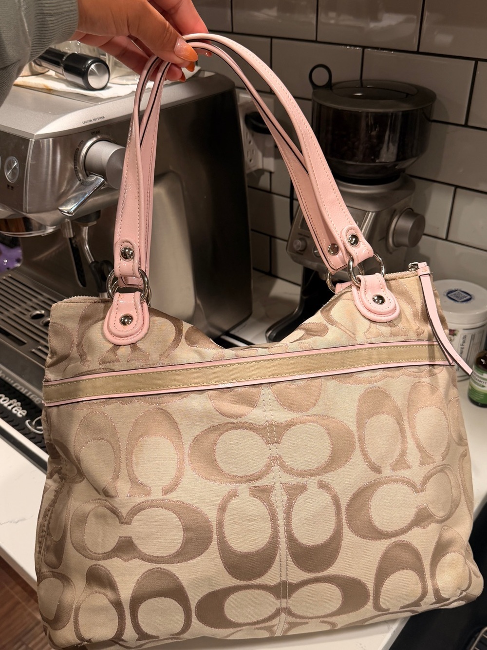 Coach 2011 Poppy Signature Tote Bag - Picture 5 of 9